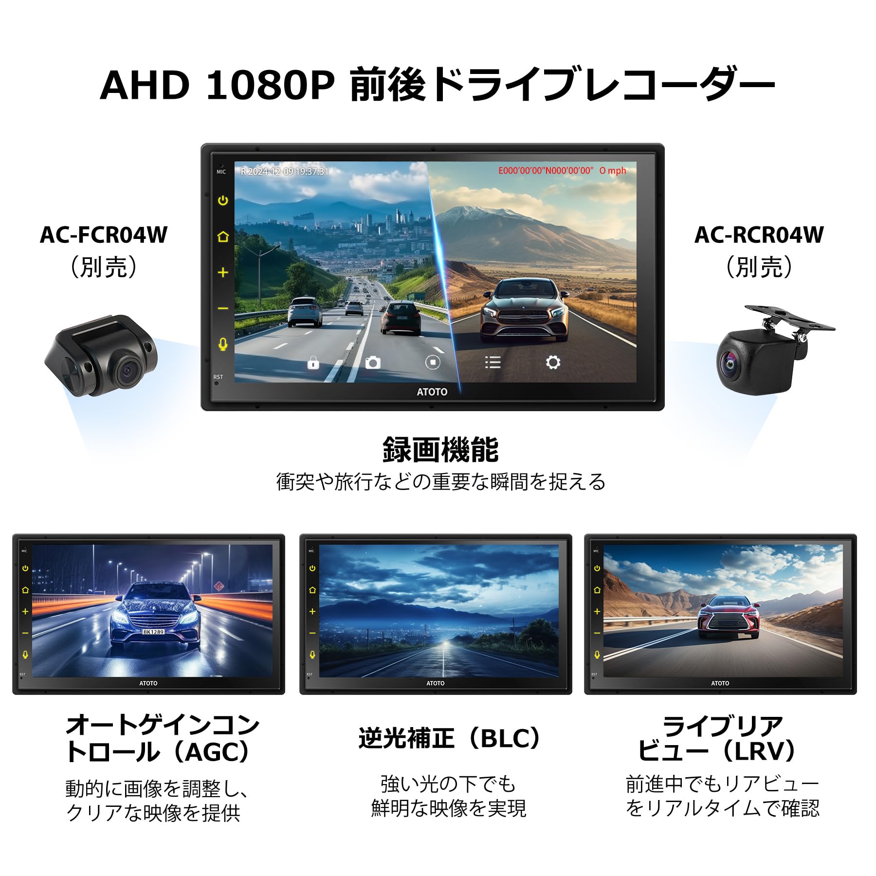 Amazon.co.jp: ATOTO S8MS Androidナビ 2DINディスプレイオーディオ、8